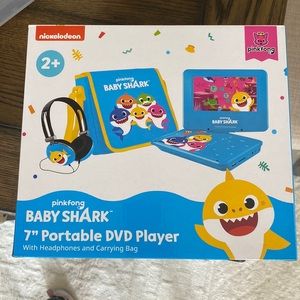 Baby Shark portable DVD player